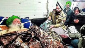 Read more about the article 121 protesting farmers end fast-unto-death after Jagjit Singh Dallewal takes medical aid