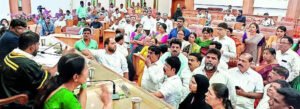 Read more about the article Congress, BJP join protest against Kerala brewery, mantri hits back