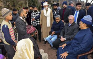 Read more about the article J&K CM visits Badhaal village, meets bereaved families