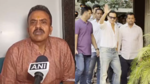 Read more about the article Shiv Sena’s Sanjay Nirupam questions Saif Ali Khan’s quick recovery, ‘atmosphere of insecurity created in Mumbai’