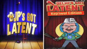 Read more about the article ‘Delhi’s got latent’ vs ‘BJP’s got latent’: AAP, BJP trade barbs in parody face-off