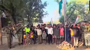 Read more about the article Chhattisgarh: Sukma’s Tumalpaad unfurl Tricolour in former Naxal hotbed for 1st time