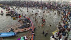 Read more about the article Maha Kumbh 2025: Alleged smuggler taking holy dip in Prayagraj arrested after months on the run