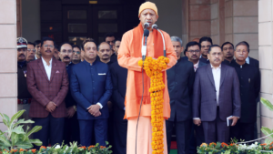 Read more about the article UP CM Yogi Adityanath challenges minorities to say Ram is ancestor