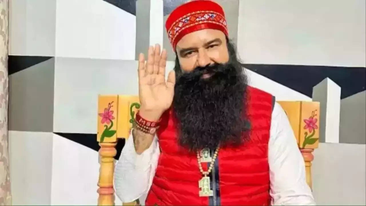 You are currently viewing Ahead of polls, Dera chief out on parole again; 12th since 2020