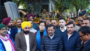 Read more about the article ‘Defaming Punjabis’: AAP attacks BJP over alleged raid attempted at Bhagwant Mann’s house