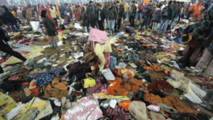 Read more about the article Rajasthan man saves mother, but loses grandfather in Maha Kumbh stampede