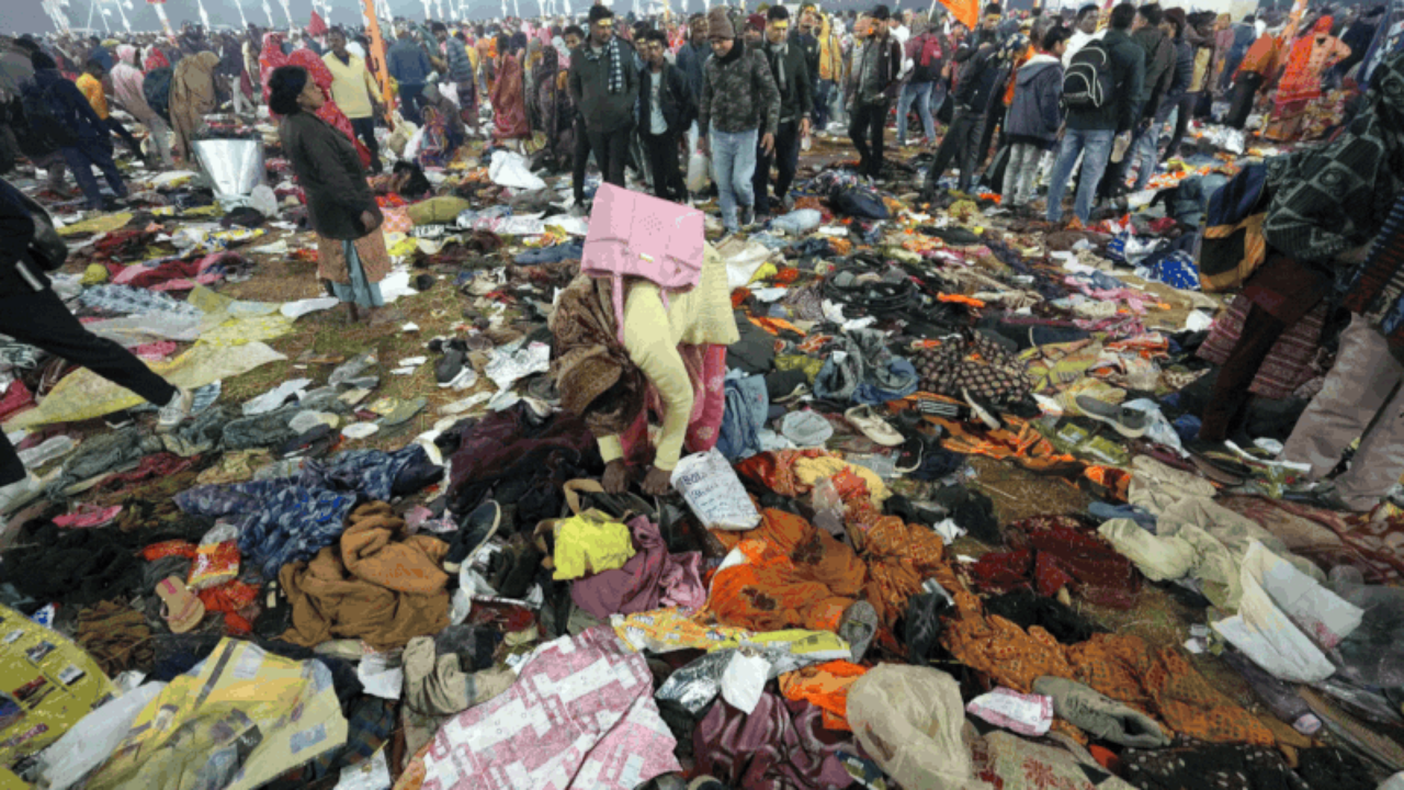 You are currently viewing Rajasthan man saves mother, but loses grandfather in Maha Kumbh stampede