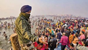 Read more about the article Security tightened for first Amrit snan after Maha Kumbh stampede