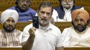 Read more about the article Rahul’s Lok Sabha attack against Modi govt draws huge BJP fire