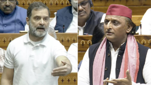 Read more about the article ‘RSS wants to erase history’: Rahul Gandhi, Akhilesh Yadav at DMK student wing protest against UGC draft rules