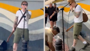Read more about the article ‘I refused’: DCP defends stopping Ed Sheeran’s busking mid-way; ‘Perfect’ singer says had prior permission