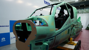 Read more about the article Tata Boeing JV delivers 300th ‘made in Telangana’ AH-64 Apache fuselages