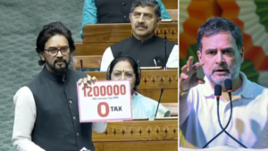 Read more about the article ​’Zero check kar lijiye’: BJP’s Anurag Thakur mocks Rahul Gandhi over Congress’ electoral failure in Delhi