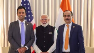Read more about the article ‘Thoughtful and deeply knowledgeable’: Vivek Ramaswamy after meeting PM Modi in US
