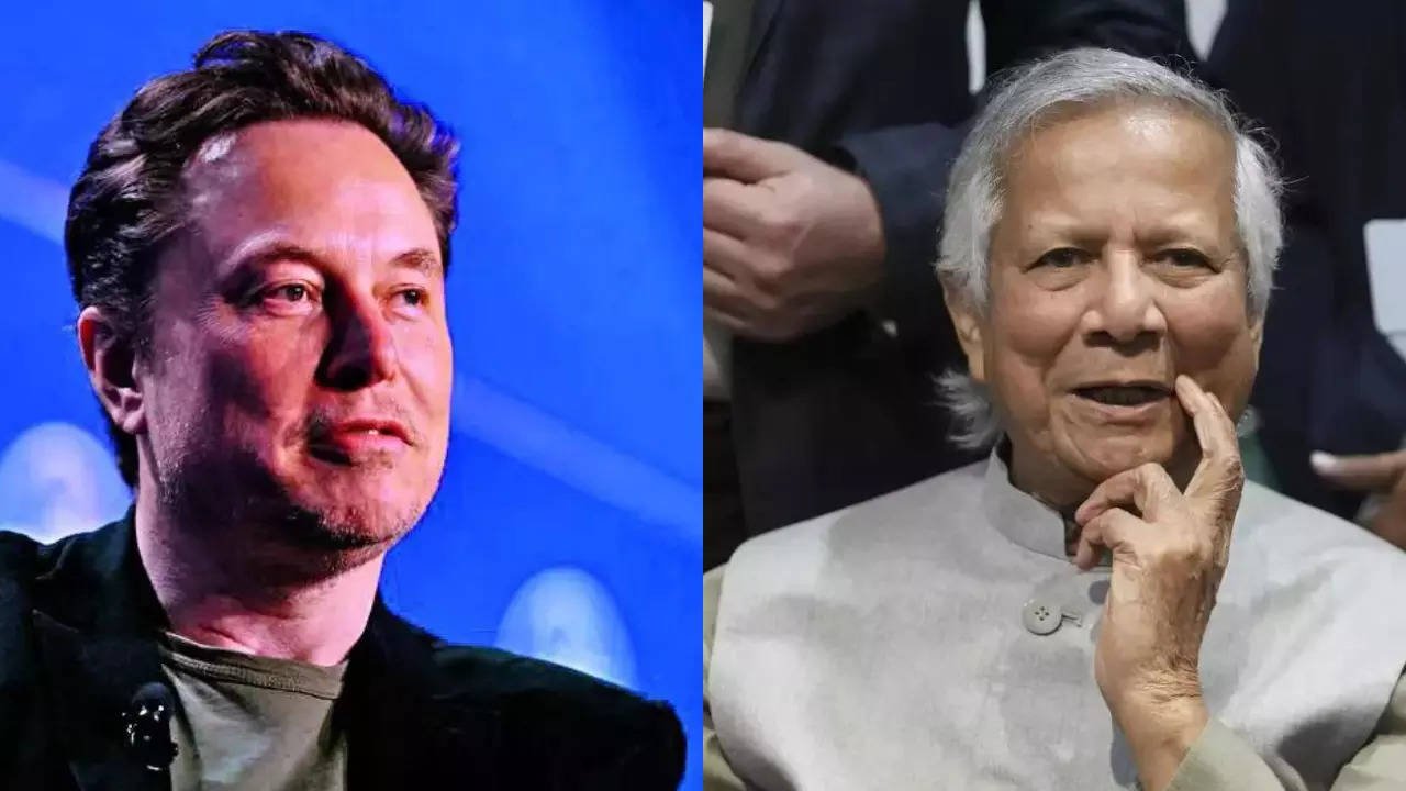 You are currently viewing Mohammed Yunus invites Elon Musk to Bangladesh, offers territory for Starlink internet