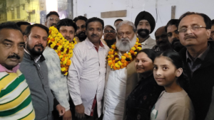 Read more about the article BJP candidate at Ward 24 in Ambala Sadar wins unopposed