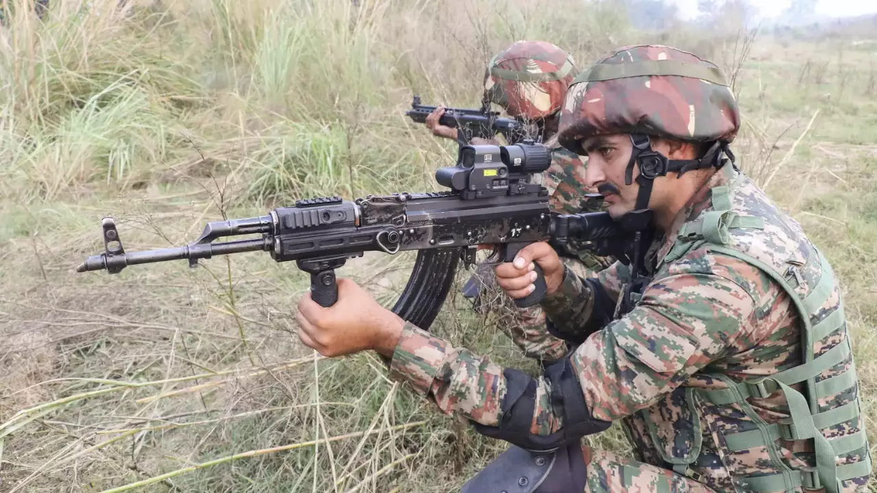 You are currently viewing Arms, ammo recovered from Reasi forest