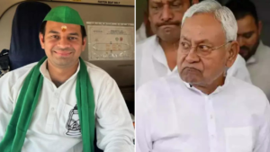 Read more about the article Tej Pratap’s ‘political’ offer for opponent Nitish Kumar’s son