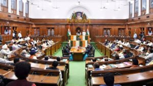 Read more about the article Delhi assembly: Atishi, other AAP MLAs suspended amid CAG showdown