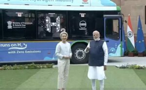 Read more about the article PM Modi holds delegation-level talks with European Commission chief Ursula von der Leyen in Delhi