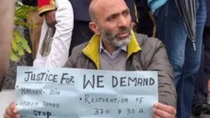 Read more about the article MLA protests civilian deaths, demands statehood restored in J&K