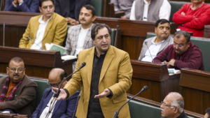 Read more about the article Sajad Lone walks out of assembly as Speaker rejects his motions