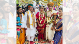 Read more about the article BJP MP Tejasvi Surya marries Bharatanatyam artist Sivasri Skandaprasad in Bengaluru