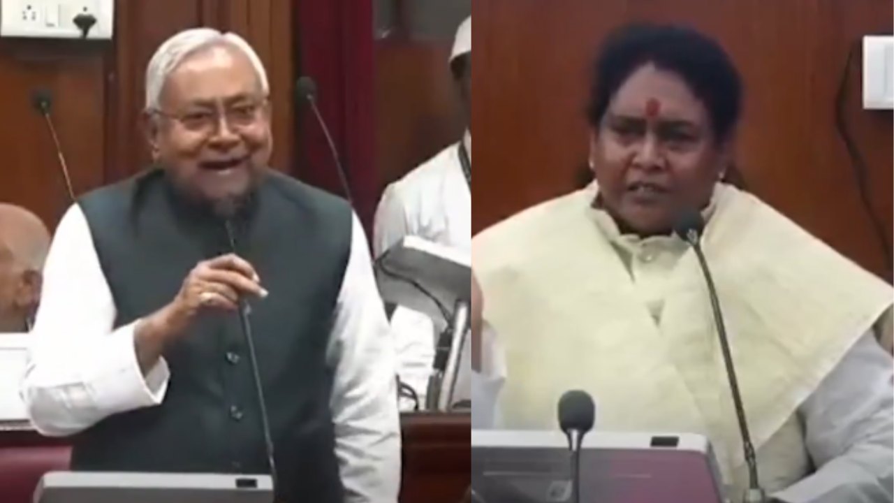 You are currently viewing ‘Mahila has no problems’: Bihar CM Nitish Kumar’s remark sparks spat with opposition women lawmakers – watch