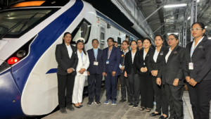 Read more about the article Railways mark Women’s Day with first-ever all-women Vande Bharat crew