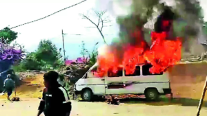 Read more about the article Manipur protester killed, 20 injured amid clashes over free movement