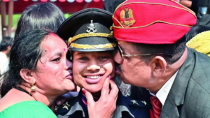 Read more about the article Widow fulfils sepoy’s dream, to serve Indian Army as officer