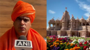 Read more about the article ‘Haters getting protection in US’: Hindu Mahasabha president condemns vandalism at a Hindu temple in California