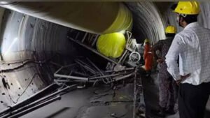 Read more about the article ‘Body stuck in machine, only hand visible’: Rescue team recovers one body inside collapsed Telangana tunnel – top developments