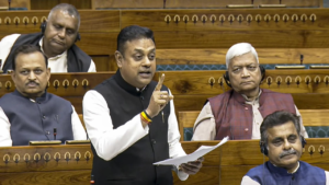 Read more about the article Sambit Patra’s ‘Rohit Sharma’ jibe at Rahul Gandhi sparks Congress protest in Lok Sabha