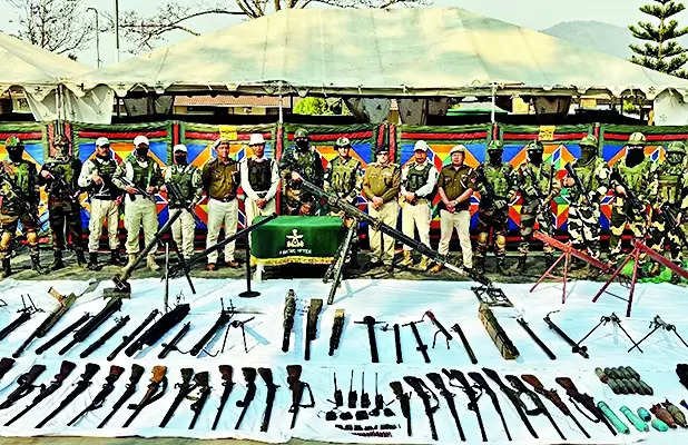 You are currently viewing 70% of Manipur weapons surrendered after guv call came from 4 valley districts