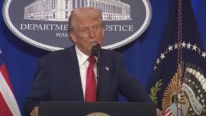 Read more about the article ‘Didn’t want him, other leaders to see potholes’: Trump cites PM Modi’s visit in DOJ speech