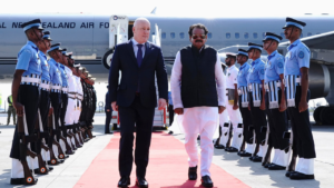 Read more about the article New Zealand PM arrives in Delhi for Raisina Dialogue, to meet PM Modi and President Murmu