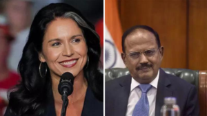 Read more about the article NSA Ajit Doval, Tulsi Gabbard meet; discuss terrorism, emerging threats