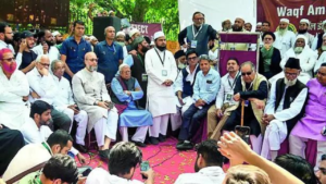 Read more about the article Opposition netas join AIMPLB protest against waqf bill