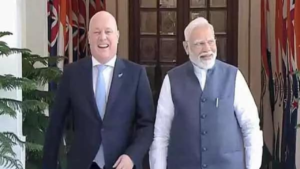 Read more about the article India for development, not expansionism: PM Modi to Luxon
