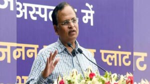 Read more about the article ‘Rs 7 crore bribe’: ACP books AAP’s Satyendra Jain in CCTV project case