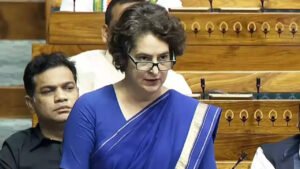 Read more about the article Congress MP Priyanka Gandhi Vadra slams ‘cold-blooded’ murder of Palestinians