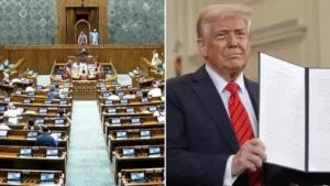 Read more about the article Trump’s tax threat: ‘No reciprocal tariffs imposed yet, closely monitoring duties on aluminium,’ govt tells Parliament