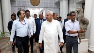 Read more about the article BJP wary of Nitish Kumar’s ‘erratic behaviour’, fears it will give ammo to opposition before Bihar polls