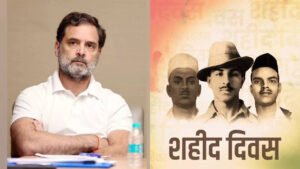 Read more about the article Bhagat Singh fought not just British rule but also casteism, discrimination: Rahul Gandhi