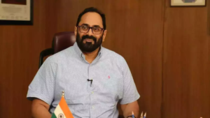 Read more about the article BJP picks Union minister Rajeev Chandrasekhar as state president for new Kerala push