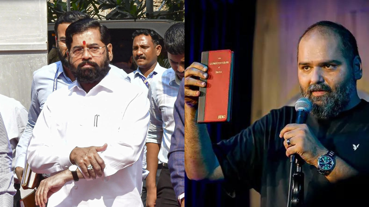 You are currently viewing ‘There should be a limit’: Eknath Shinde hits out at Kunal Kamra amid ‘gaddar’ joke row