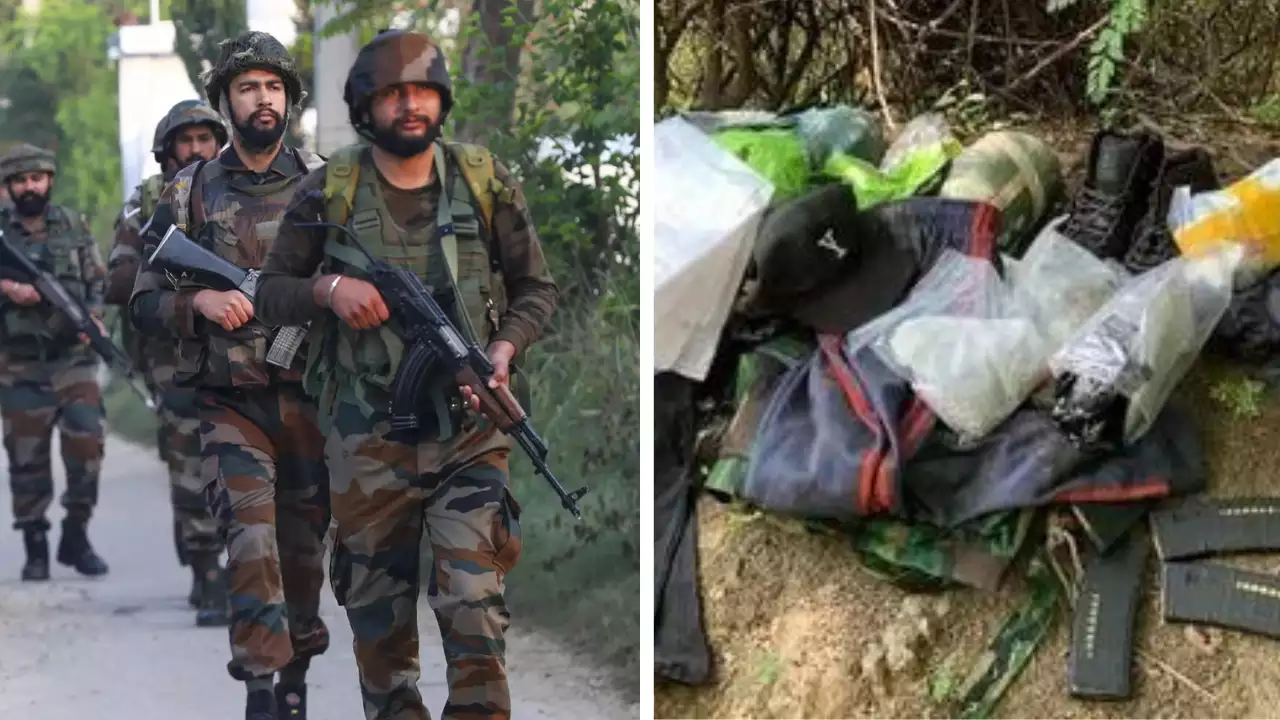 You are currently viewing ‘Grenades, sleeping bags, eatables recovered’: Security forces intensify hunt for terrorists in J&K’s Kathua