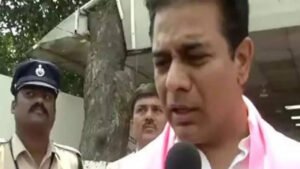 Read more about the article KTR slams Telangana government for hosting beauty contests amid farmer suicides